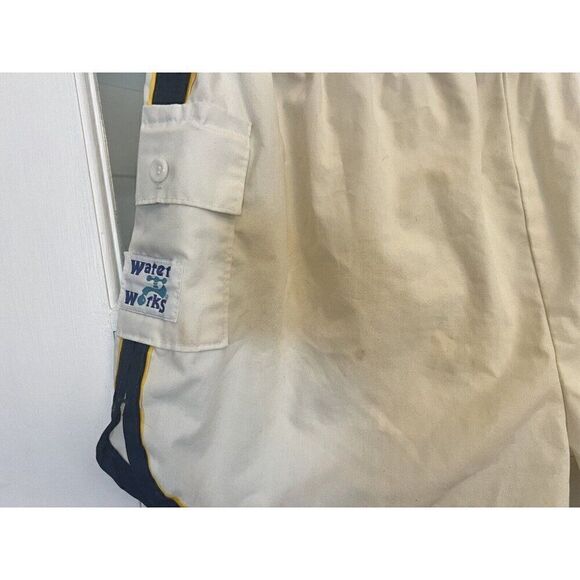Vintage 80s Waterworks Cali Vibes Shorts Made in USA XLarge 40-42 Trunks.   F - Picture 2 of 8